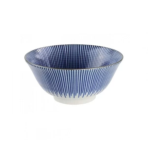 Чаша Mixed Bowls 14,8 см фарфор, цвет бело-синий, Tokyo Design, Япония, 7011 - изобр. 7