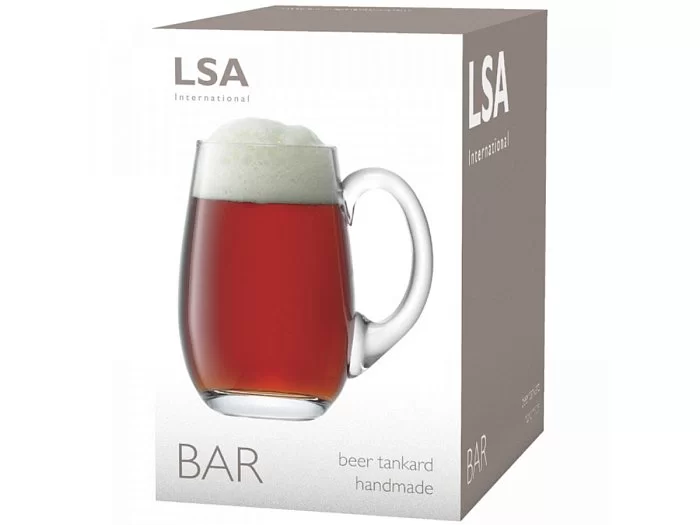 Кружка для пива Bar 750 мл выдувное стекло, LSA International, Великобритания, G1195-27-991 - изобр. 11