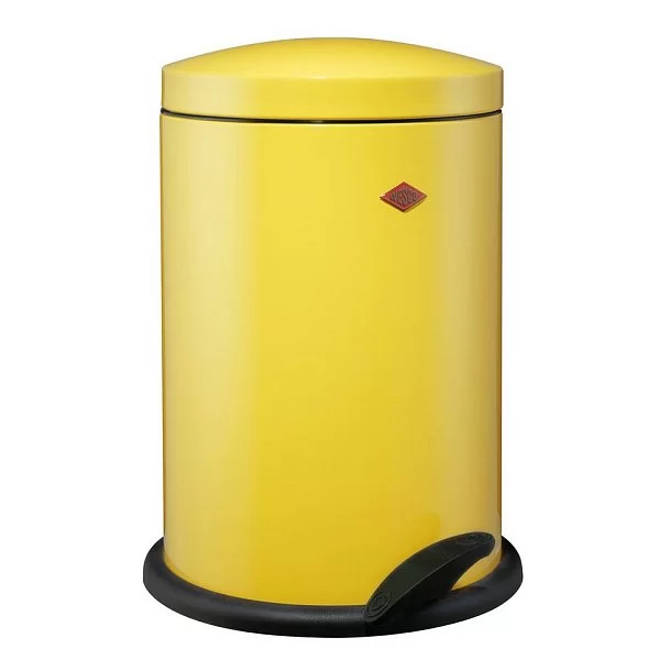 Мусорный бак с педалью Pedal bin 117 13 л, цвет лимонно-желтый, нержавеющая сталь, Wesco, Германия, 117212-19 - изобр. 7