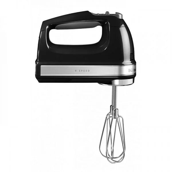 Ручной миксер 9 скоростей, черный, Kitchen Aid, 5KHM9212EOB - изобр. 7