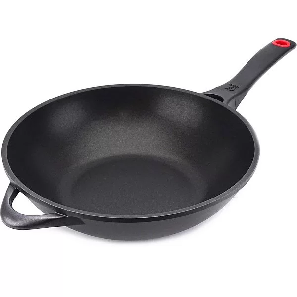 Сковорода-вок антипригарная Energy 30см, литой алюминий, цвет черный, Beka, Бельгия, 13520304 - изобр. 7