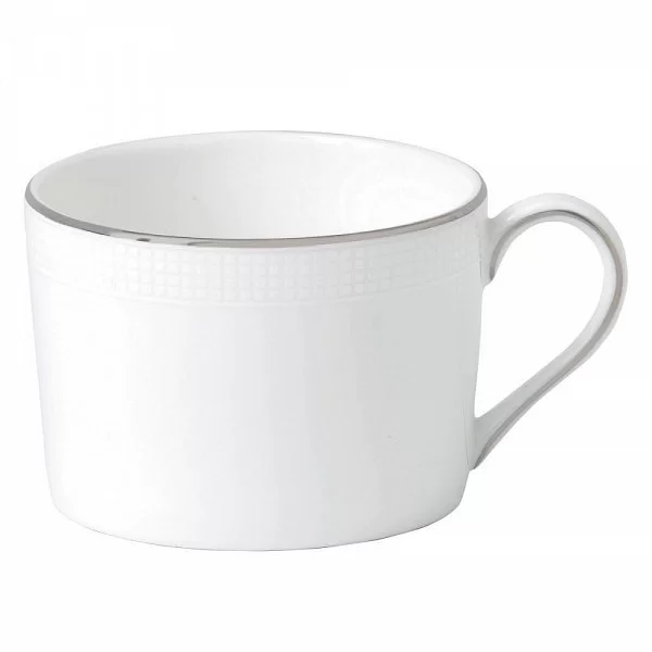 Чашка чайная Vera Wang Blanc Sur Blanc 8x8 см, 150 мл, материал фарфор, цвет белый, Wedgwood, Великобритания, 50108304603 - изобр. 7
