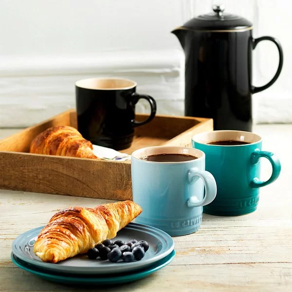 Кружка для капучино 200 мл, материал керамика, цвет черный, Le Creuset, Франция, 91007220140000 - изобр. 9