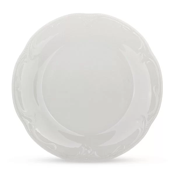 Тарелка обеденная Rubin Cream Uni 25 см фарфор, цвет кремовый, Seltmann Weiden, Германия, RUBIN ST25 - изобр. 8