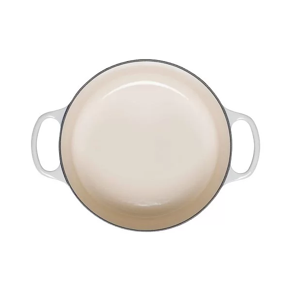 Кастрюля с крышкой 26 см, объем 5,3 л, материал чугун, цвет маренго, Le Creuset, Франция, 21177267164430 - изобр. 9
