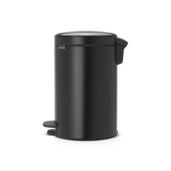 Мусорный бак с педалью NewIcon, 12л, черный матовый, Brabantia, 113741 - изобр. 8