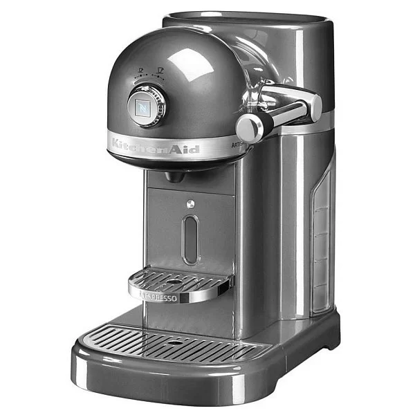 Кофемашина Artisan Nespresso, 1,4 л, серебряный медальон, Kitchen Aid, 5KES0503EMS - изобр. 7