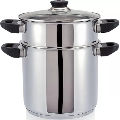 Пароварка-вставка Healthy Eating 24 см силикон, цвет зеленый, Kitchen Craft, Великобритания, KCHESTEAM - изобр. 26