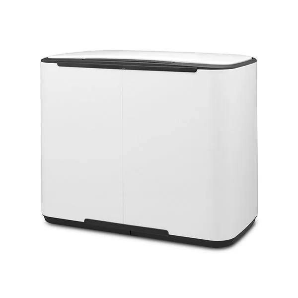 Мусорный бак 2 секции Pedal Bin Bo, белый, 11+23л, Brabantia, 121142 - изобр. 8