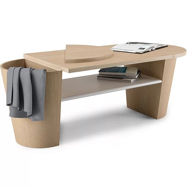 Столик кофейный Woodrow, 119x40x51 см, материал фанера + MDF, цвет светлое дерево, Umbra, Канада, 1013761-668 - изобр. 10