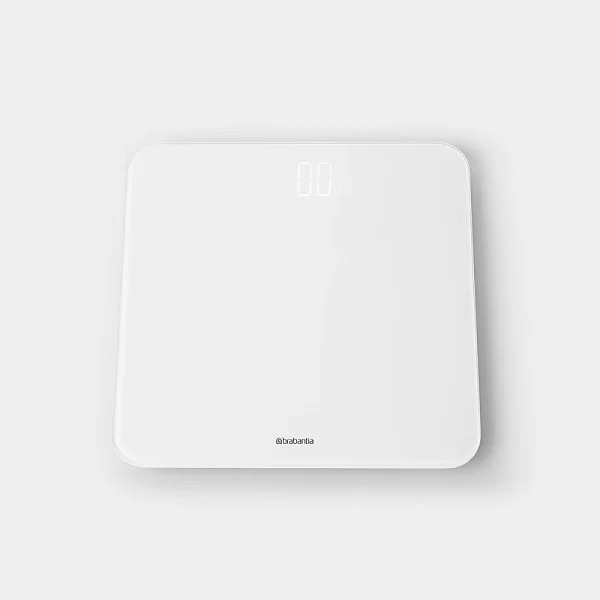 Цифровые весы для ванной комнаты, 30x30см, цвет белый, Brabantia, Бельгия, 280146 - изобр. 7