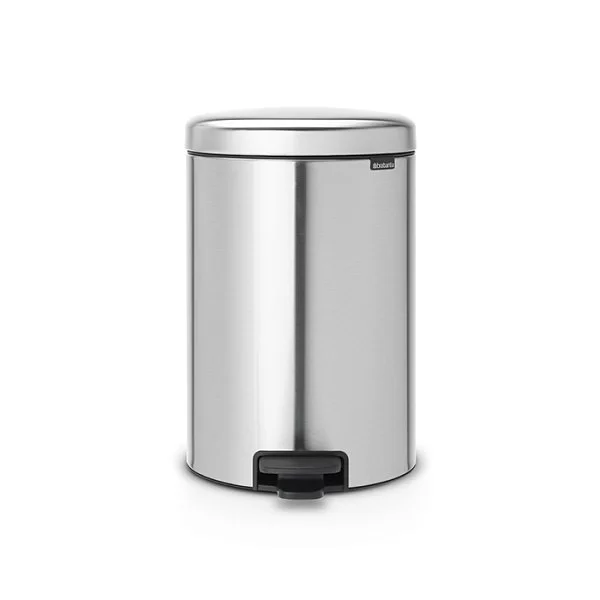 Мусорный бак с педалью NewIcon, 20л, стальной матовый, Brabantia, 111907 - изобр. 7