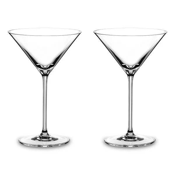Набор бокалов для мартини 270 мл, хрустальное стелко, 2 шт, Vinum XL, Riedel, 6416/37 - изобр. 7