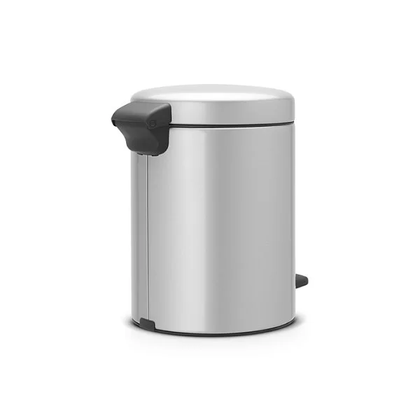 Мусорный бак с педалью NewIcon, 5л, серый металлик, Brabantia, 112904 - изобр. 9