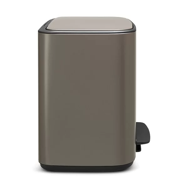Мусорный бак 2 секции Pedal Bin Bo, платиновый, 11+23л, Brabantia, 121203 - изобр. 12