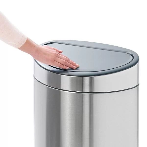Мусорный бак 2 секции Touch Bin New, 10+23л, Brabantia, 112867 - изобр. 11