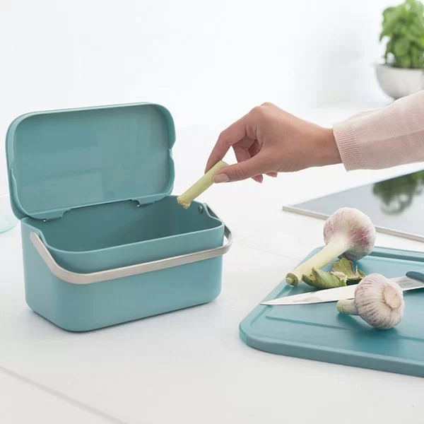 Контейнер для отходов Sink Side, мятный, Brabantia, 117565 - изобр. 13