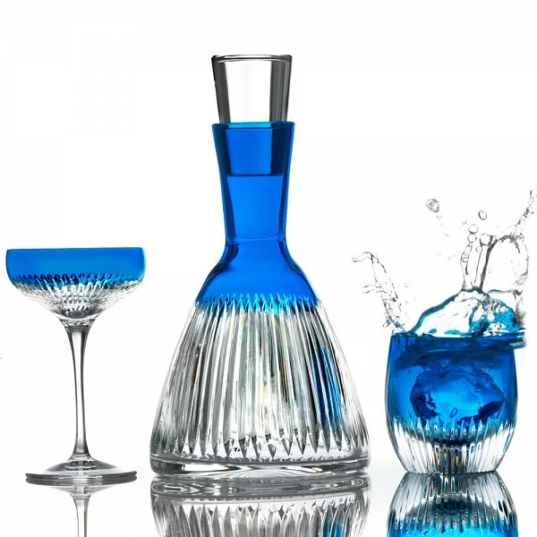 Графин Argon Blue Mixology 950 мл, хрусталь, Waterford, Ирландия, 159460 - изобр. 8