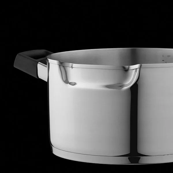 Кастрюля с крышкой Downdraft, объем 8,8 л, цвет стальной, нержавеющая сталь, Berghoff, Бельгия, 2307438 - изобр. 10