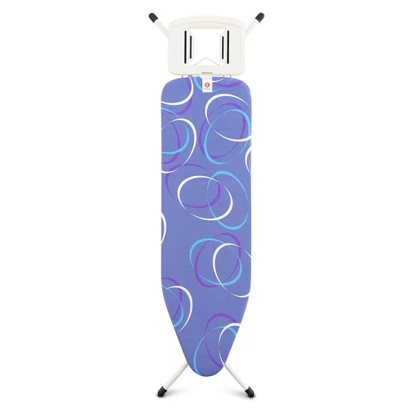 Гладильная доска 124x38 см, декор чехла "Движущиеся круги", Brabantia, Бельгия, 346781 - изобр. 8