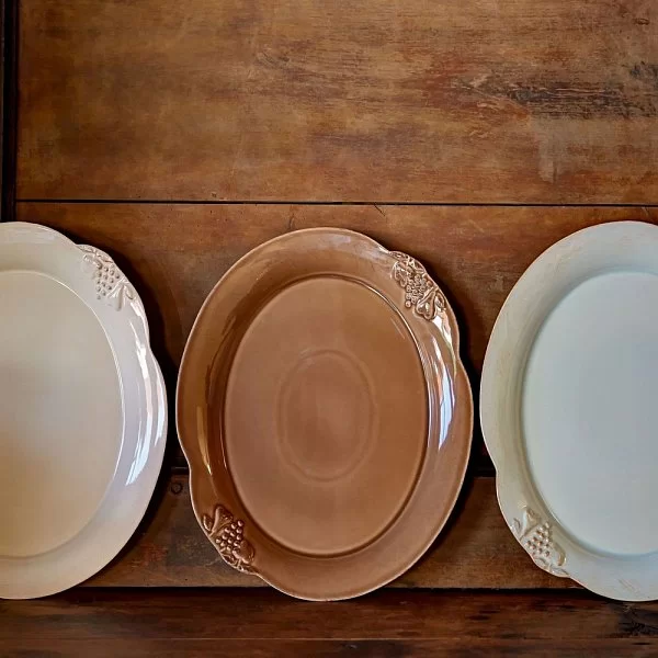 Блюдо овальное Madeira Harvest 54x35x4,2 см, материал керамика, цвет бирюзовый, Costa Nova, Португалия, MA290-BLU(MA541-00201D) - изобр. 8