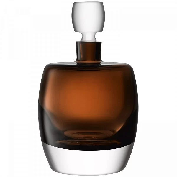 Графин для виски Whisky Club объем 1,05 л, выдувное стекло, цвет коричневый, LSA International, Великобритания, G1533-36-866 - изобр. 7
