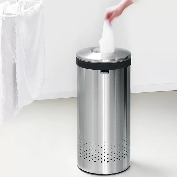 Бак для белья 35л, стальной матовый, Brabantia, 105128 - изобр. 12