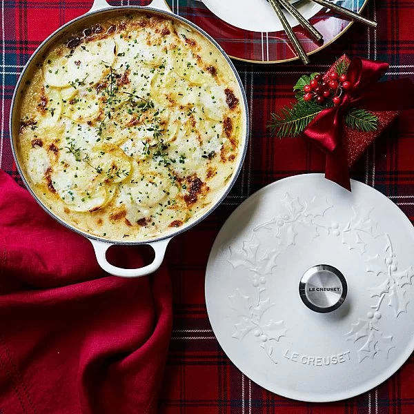 Казан с крышкой Holly 4,1 л, диаметр 26 см, материал эмалированный чугун, цвет белый, Le Creuset, Франция, 21994264314460 - изобр. 11