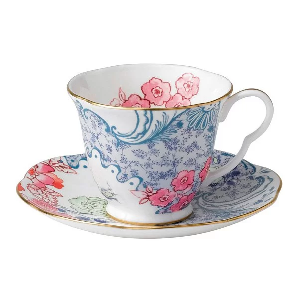 Чайная пара Butterfly Bloom 180 мл материал фарфор, Wedgwood, Великобритания, 5C107800047 - изобр. 7