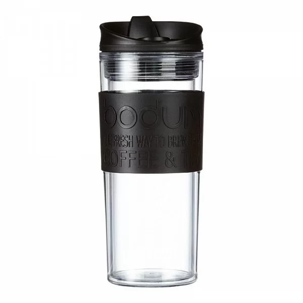 Кружка дорожная Travel, 0,35 л, черный, Bodum, 11103-01 - изобр. 8