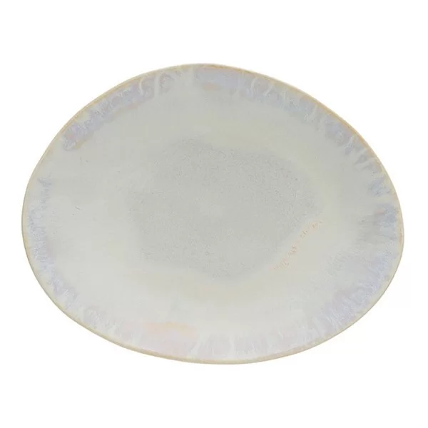 Тарелка закусочная Brisa 20,3x15,8 см, материал керамика, цвет Salt, Costa Nova, Португалия, GOP201-SAL(GOP201-00918R) - изобр. 7