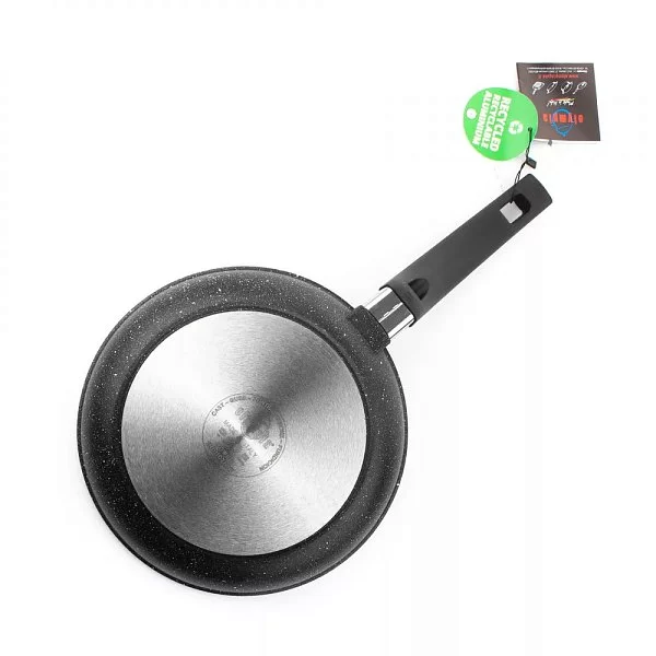 Сковорода индукционная с антипригарным покрытием 24 см, литой алюминий, Olympia, Италия, 200.24IND - изобр. 8