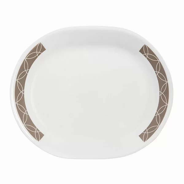 Блюдо сервировочное Sand Sketch 31 см, стекло, Corelle, 1120526 - изобр. 7