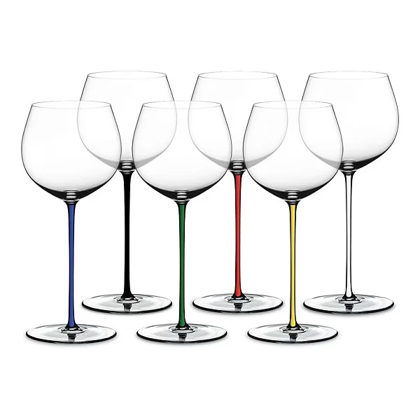 Набор бокалов для белого вина Oaked Chardonnay 620 мл, хрусталь, 6 шт, Fatto a Mano, Riedel, 7900/97 - изобр. 7