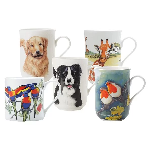 Кружка "Жираф" в подарочной упаковке 300 мл, фарфор, Maxwell & Williams , MW637-PBA0003 - изобр. 8