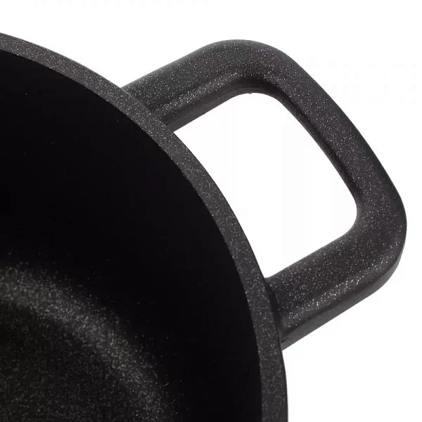 Кастрюля индукционная с антипригарным покрытием 20 см, объем 3.5 л, литой алюминий с алмазным порошком, Olympia, Италия, 415.20 - изобр. 8