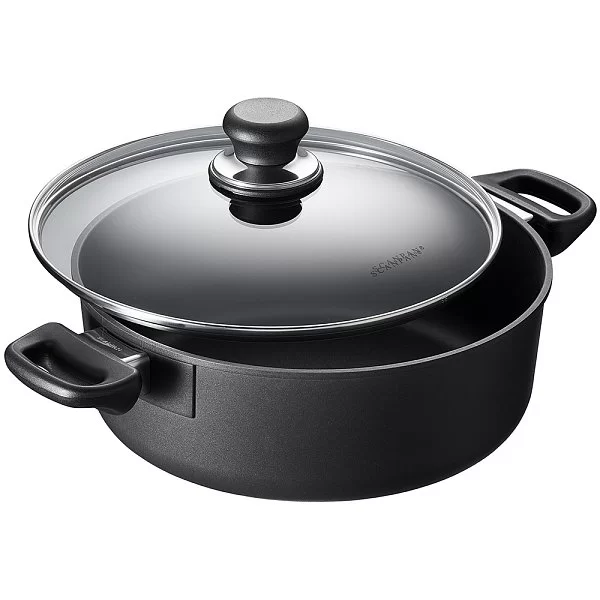Сотейник с крышкой Classic Induction 4,8 л диаметр 26 см, материал алюминий, Scanpan, Дания, 53202600 - изобр. 10