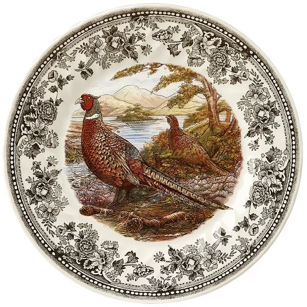Тарелка обеденная Pheasant 25 см материал фаянс, Churchill, Великобритания, QGAP00011 - изобр. 7