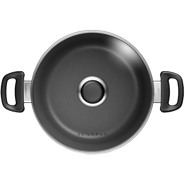 Кастрюля с крышкой Classic Induction 4,8 л диаметр 24 см, материал алюминий, Scanpan, Дания, 53252400 - изобр. 9