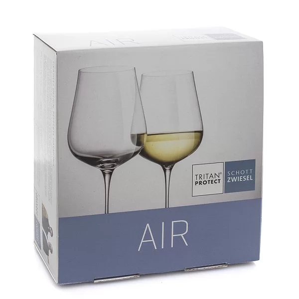 Набор бокалов для белого вина Air 420 мл, хрустальное стекло, 2 шт, Schott Zwiesel, Германия, 119 618-2 - изобр. 9