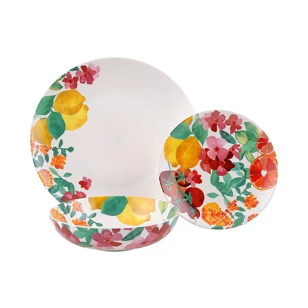 Обеденный набор Capri на 4 персоны, 12 предметов, фарфор, Maxwell & Williams, MW413-YD0081 - изобр. 7