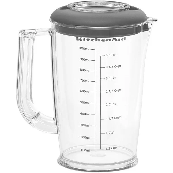 Погружной блендер с аксессуарами, 5 скоростей, цвет красный, Kitchen Aid, США, 5KHBV83EER - изобр. 13