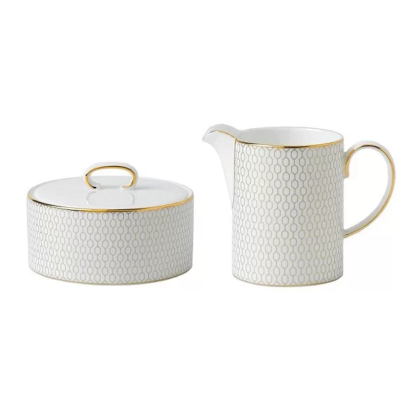 Сахарница и молочник Arris материал фарфор, цвет белый, Wedgwood, Великобритания, WGW-40007549 - изобр. 7