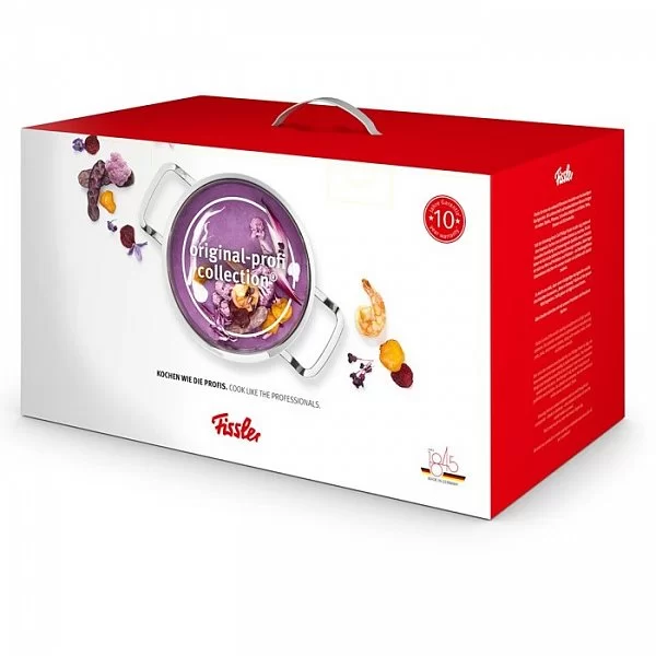 Кастрюля Original Profi Collection 6,3 л, диаметр 24 см, нержавеющая сталь, Fissler, Германия, 8412824 - изобр. 8