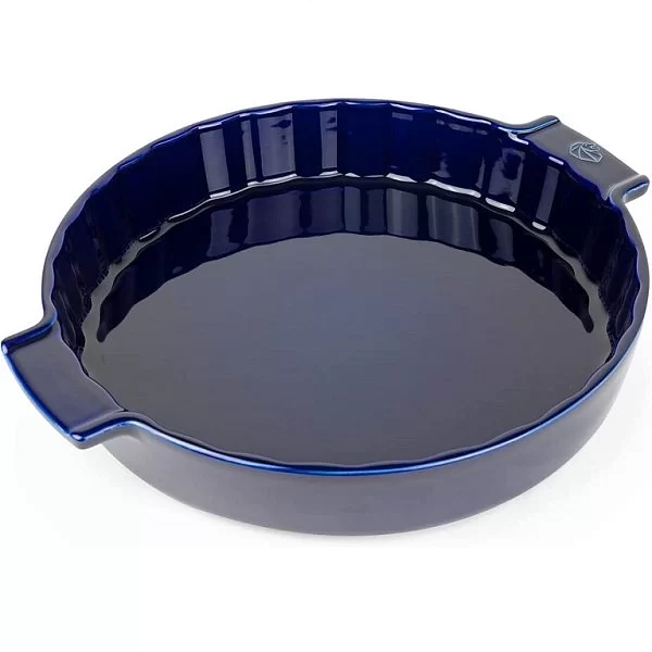 Форма для пирога, диаметр 33 см, цвет синий, керамика, Peugeot, Франция, 60411 - изобр. 7