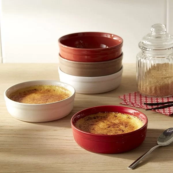 Рамекин №12, материал керамика, диаметр 13 см, цвет кремовый, Emile Henry, Франция, 021013 - изобр. 8