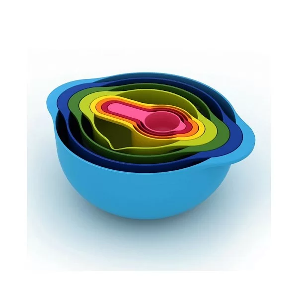 Набор мисок Nest 8 32,2х13,7х26,1 см, полипропилен, цвет мультиколор, Joseph Joseph, Великобритания, 40100 - изобр. 7