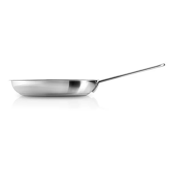 Сковорода Stainless Steel антипригарная 30 см нержавеющая сталь + алюминий, цвет стальной, Eva Solo, Дания, 202730 - изобр. 8