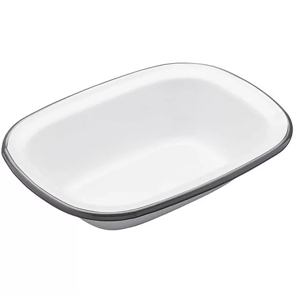 Эмалированная форма для выпечки, длина 18 см, цвет серый, сталь, Kitchen Craft, Великобритания, LNENOBPIE18 - изобр. 7