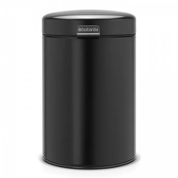 Мусорный бак настенный NewIcon, 3л, черный матовый, Brabantia, 116247 - изобр. 7